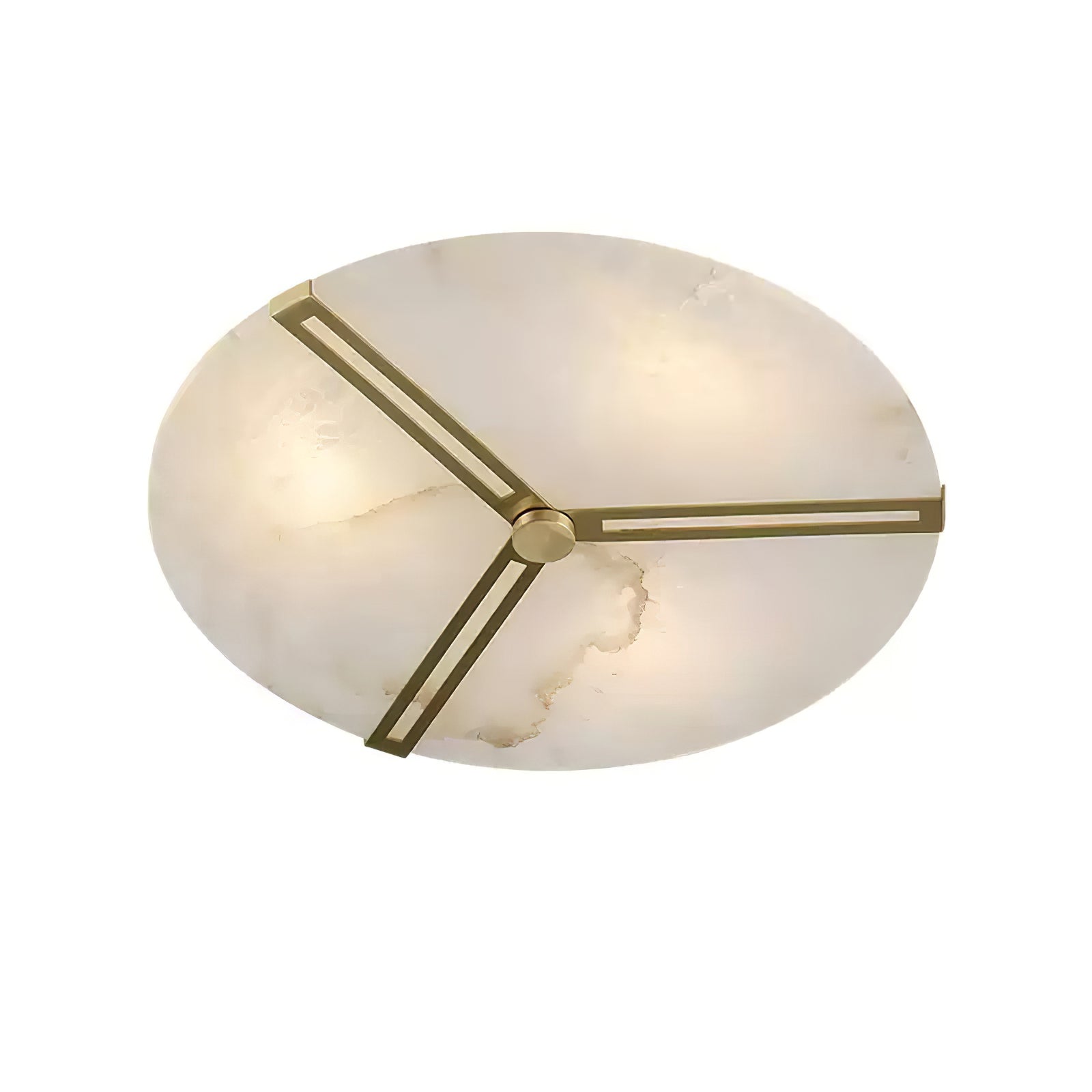 Aveline Alabaster Flush Mount Ceiling Light - Blowlighting