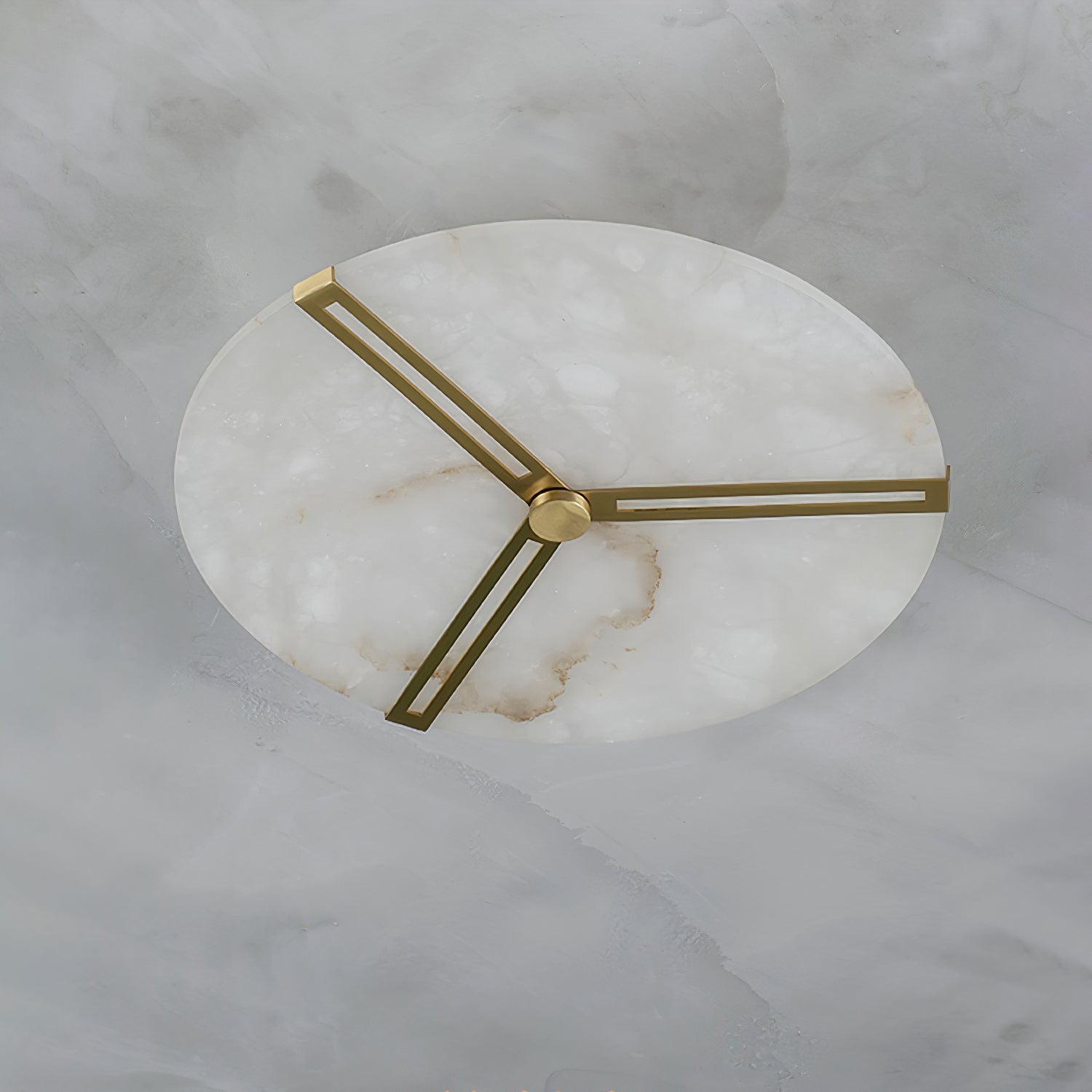 Aveline Alabaster Flush Mount Ceiling Light - Blowlighting