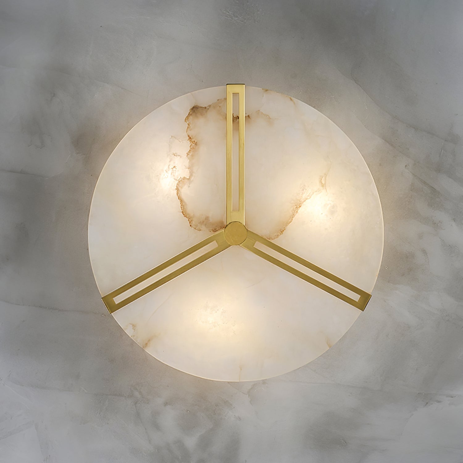 Aveline Alabaster Flush Mount Ceiling Light - Blowlighting