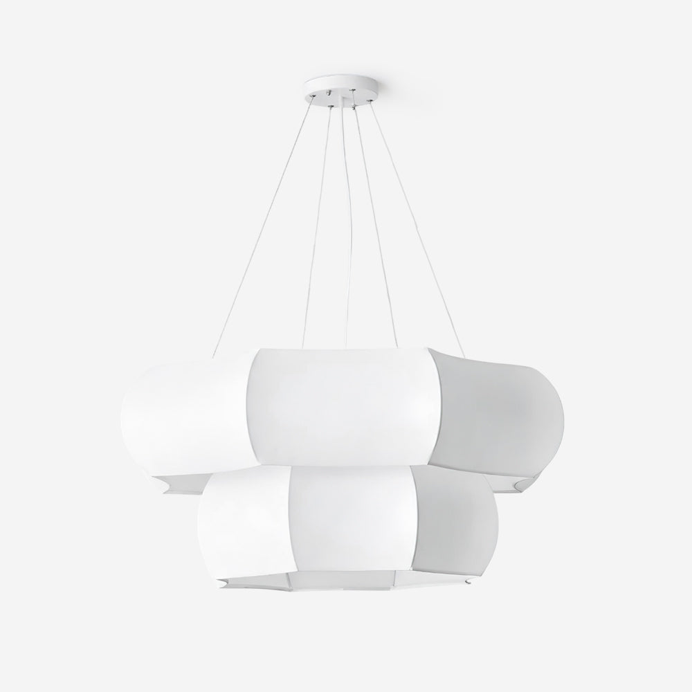 Cloud Modern Fabric Drift Chandelier