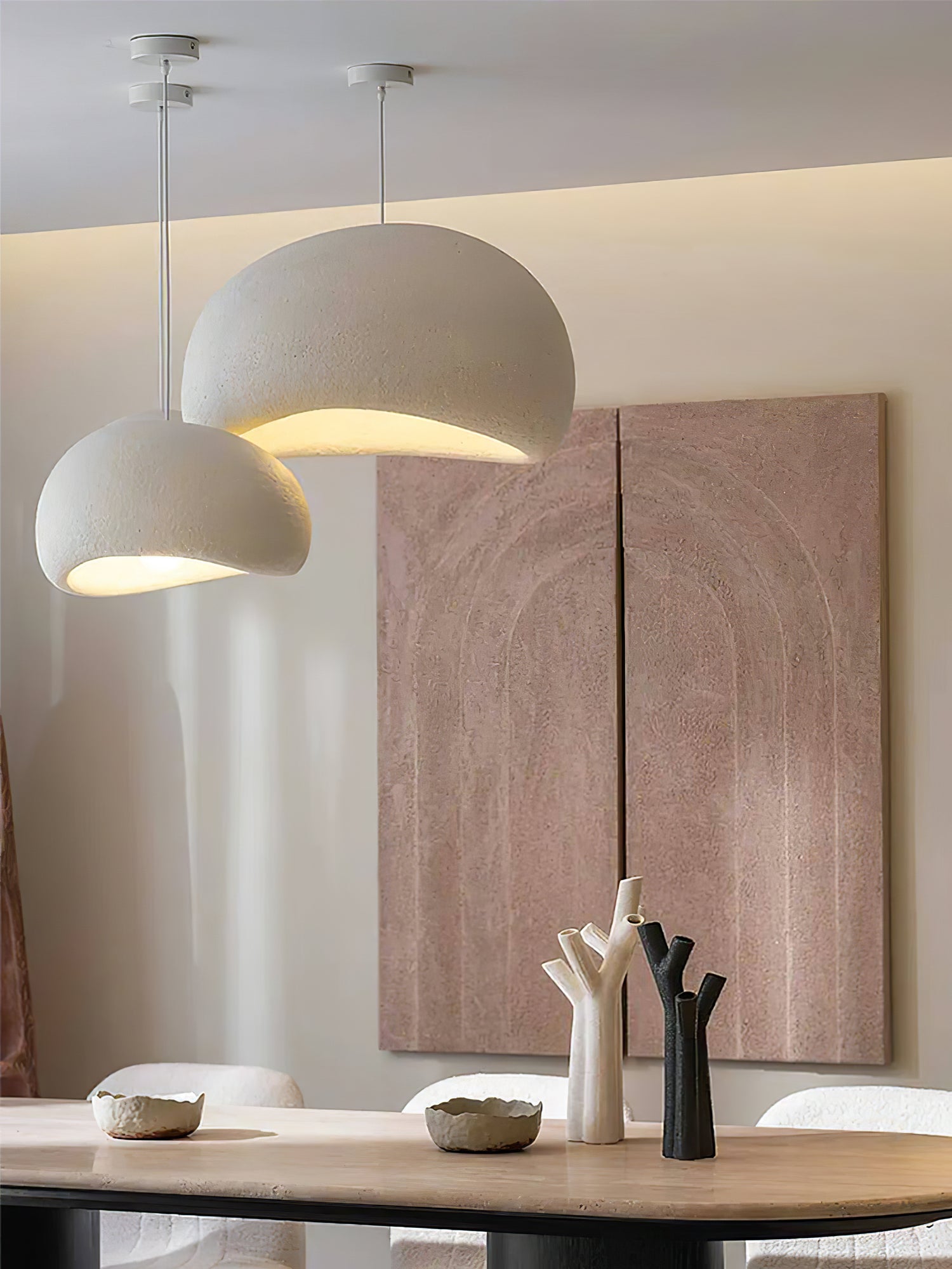 Ivinan Minimalist Cloud Style B Metal Pendant Light - Blowlighting