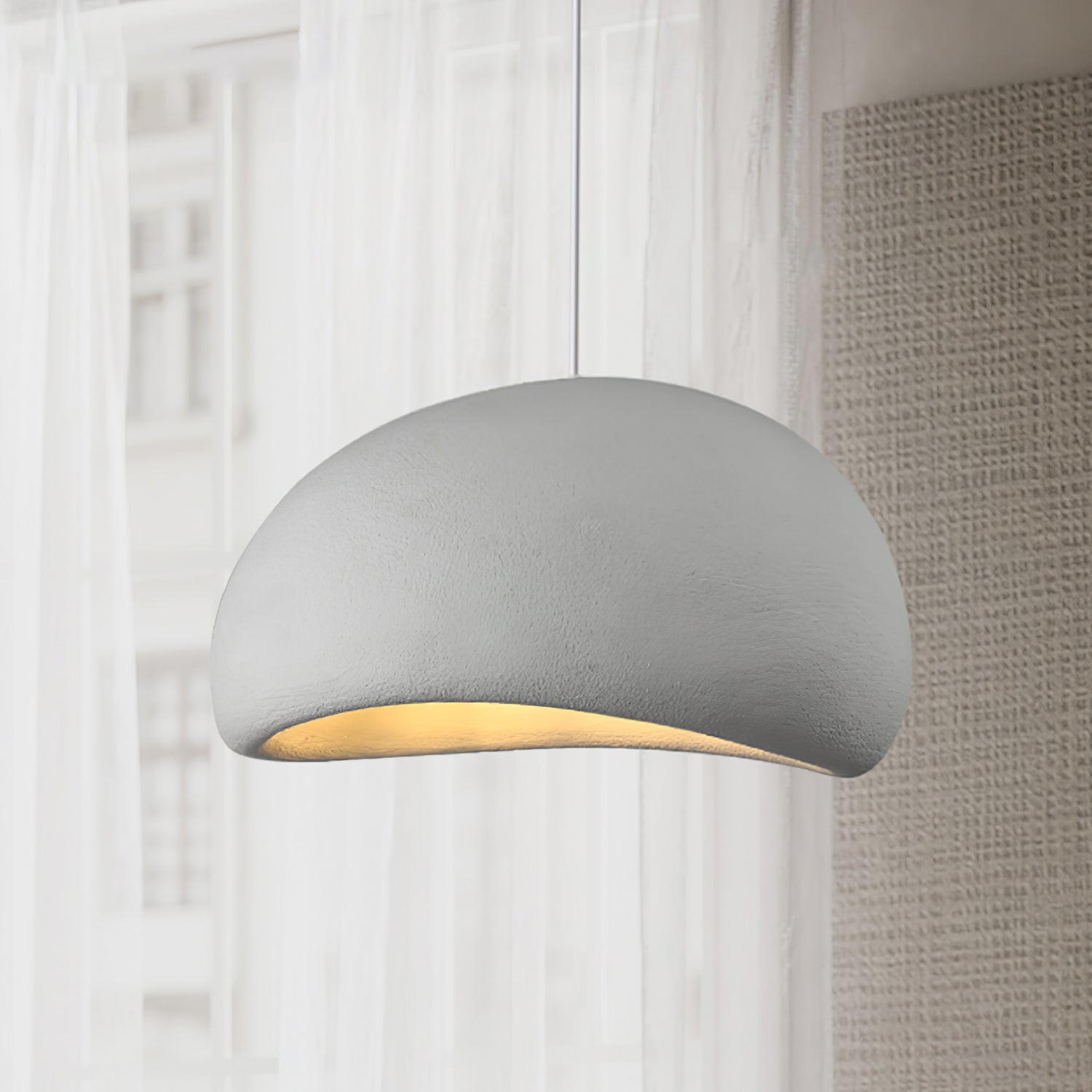 Ivinan Minimalist Cloud Style B Metal Pendant Light - Blowlighting