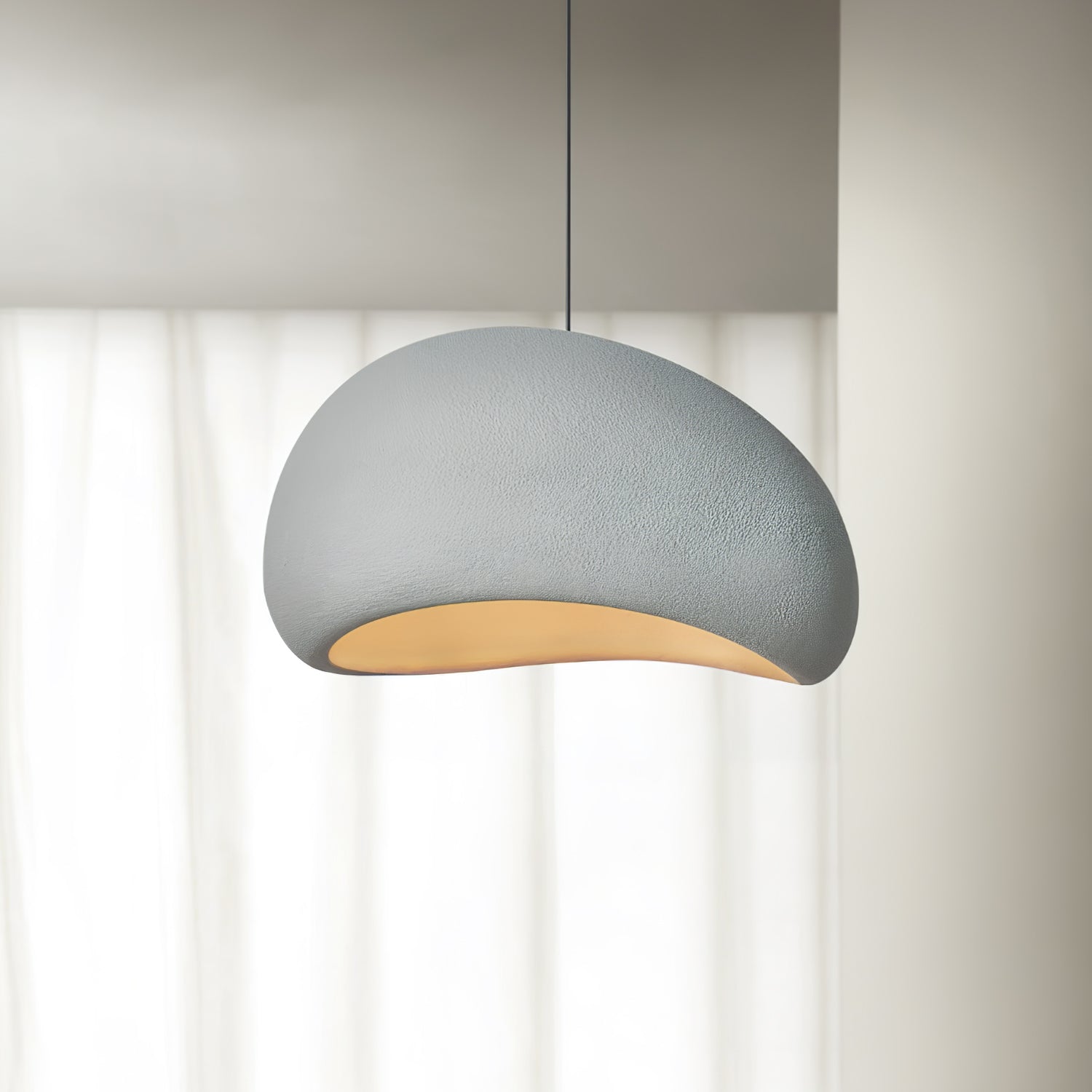 Ivinan Minimalist Cloud Style B Metal Pendant Light - Blowlighting