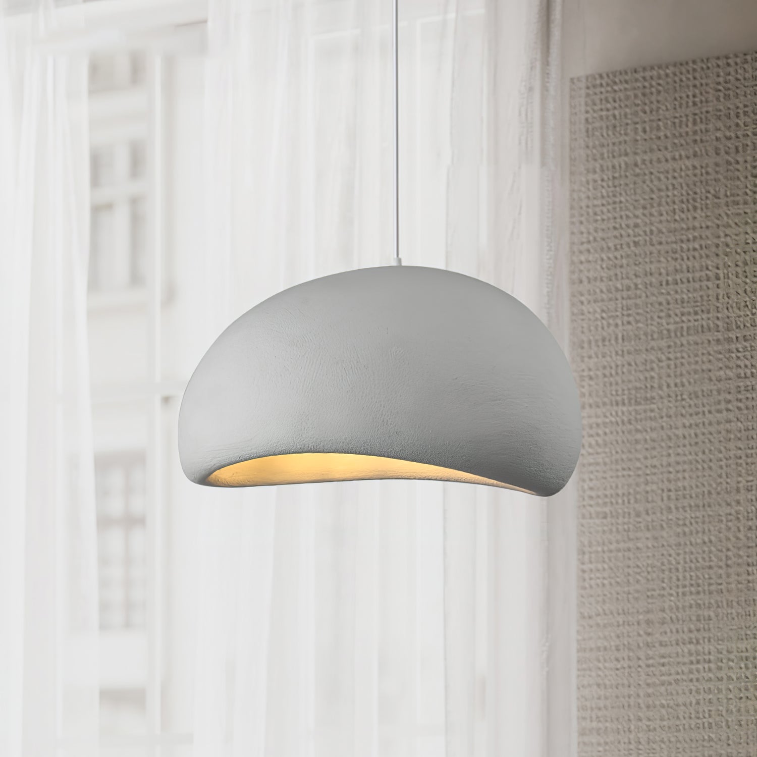 Ivinan Minimalist Cloud Style B Metal Pendant Light - Blowlighting