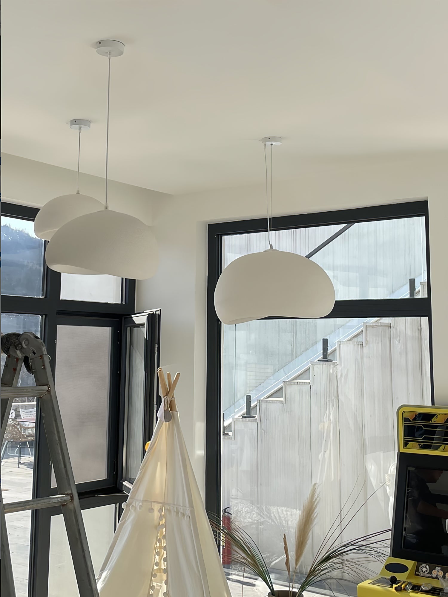 Ivinan Minimalist Cloud Style B Metal Pendant Light - Blowlighting