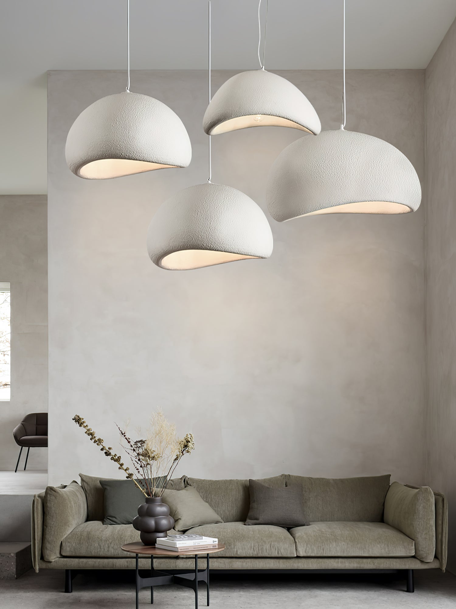 Ivinan Minimalist Cloud Style B Metal Pendant Light - Blowlighting