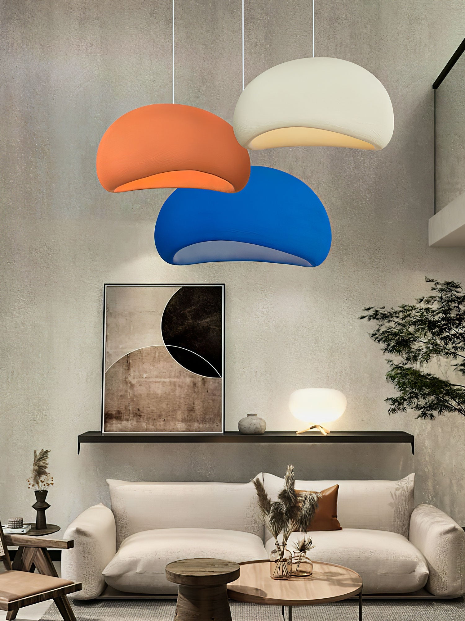 Ivinan Minimalist Cloud Style B Metal Pendant Light - Blowlighting