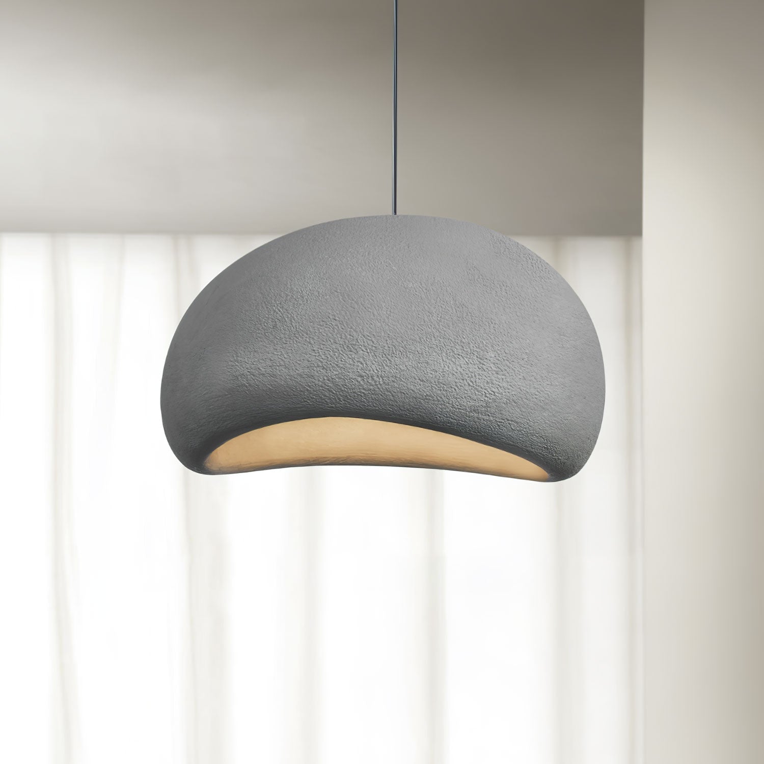 Ivinan Minimalist Cloud Style B Metal Pendant Light - Blowlighting