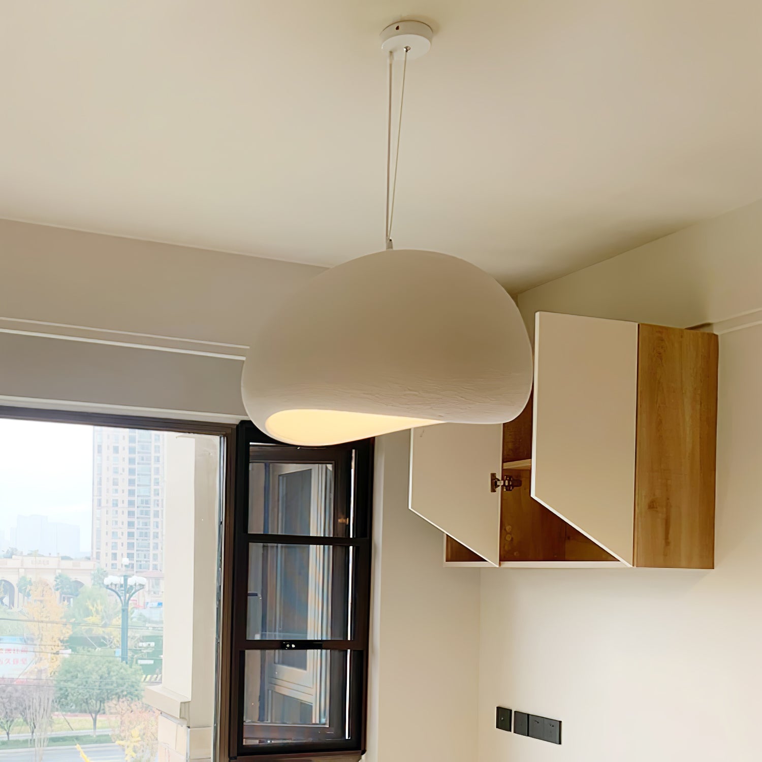 Ivinan Minimalist Cloud Style B Metal Pendant Light - Blowlighting