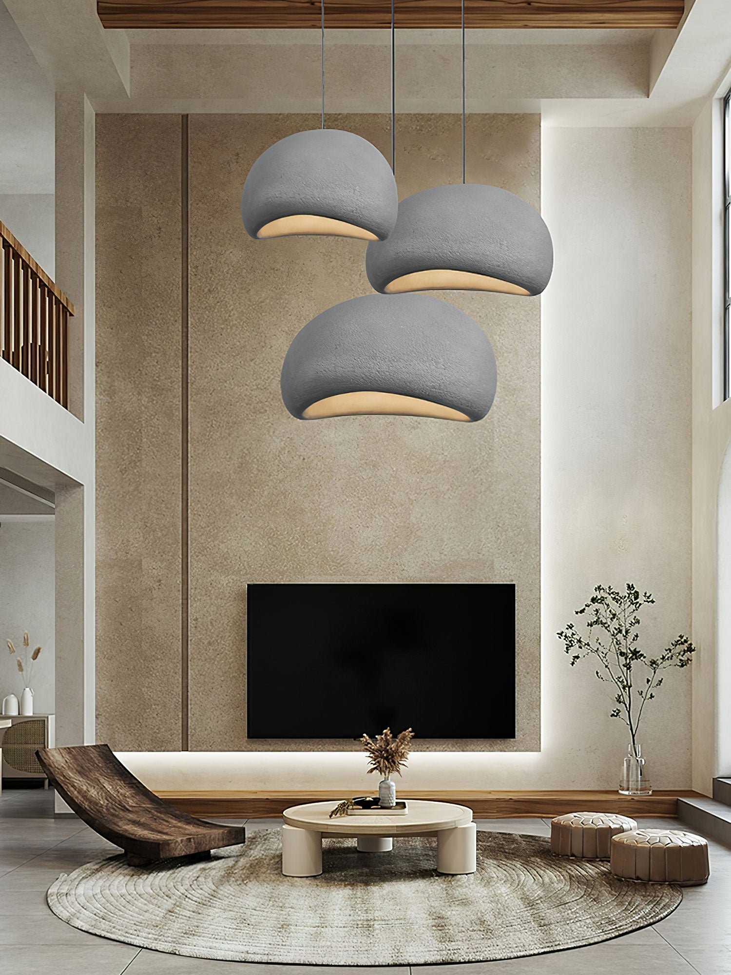 Ivinan Minimalist Cloud Style B Metal Pendant Light - Blowlighting
