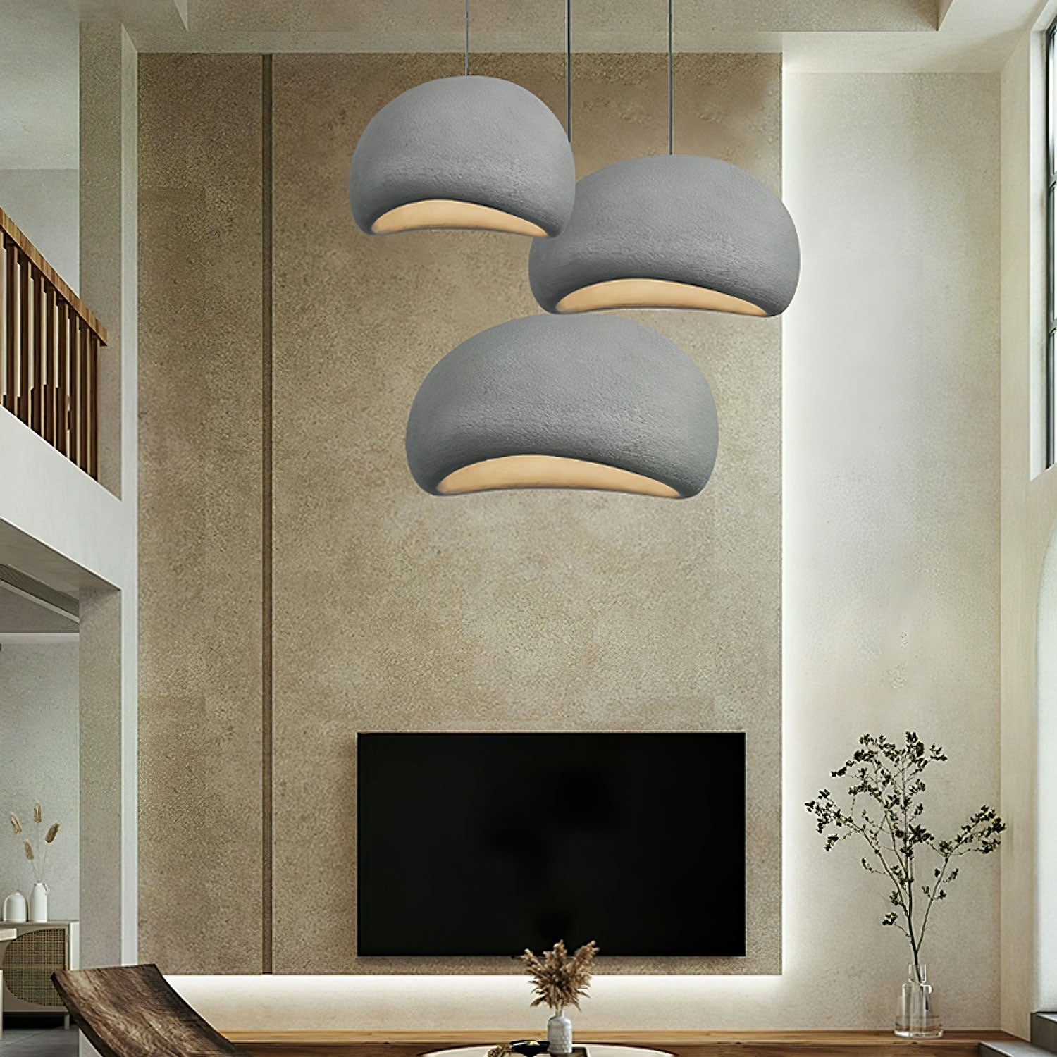 Ivinan Minimalist Cloud Style B Metal Pendant Light - Blowlighting