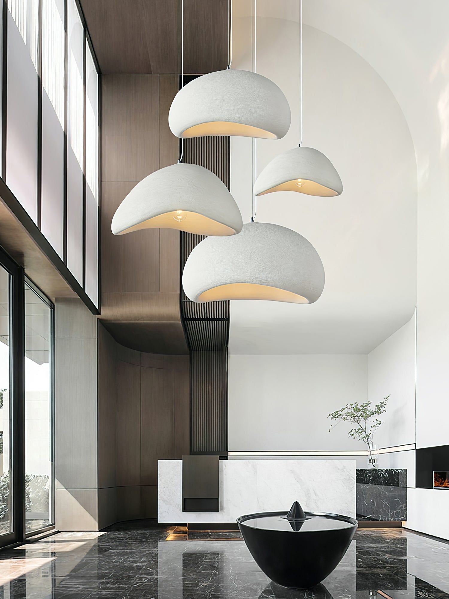 Ivinan Minimalist Cloud Style B Metal Pendant Light - Blowlighting