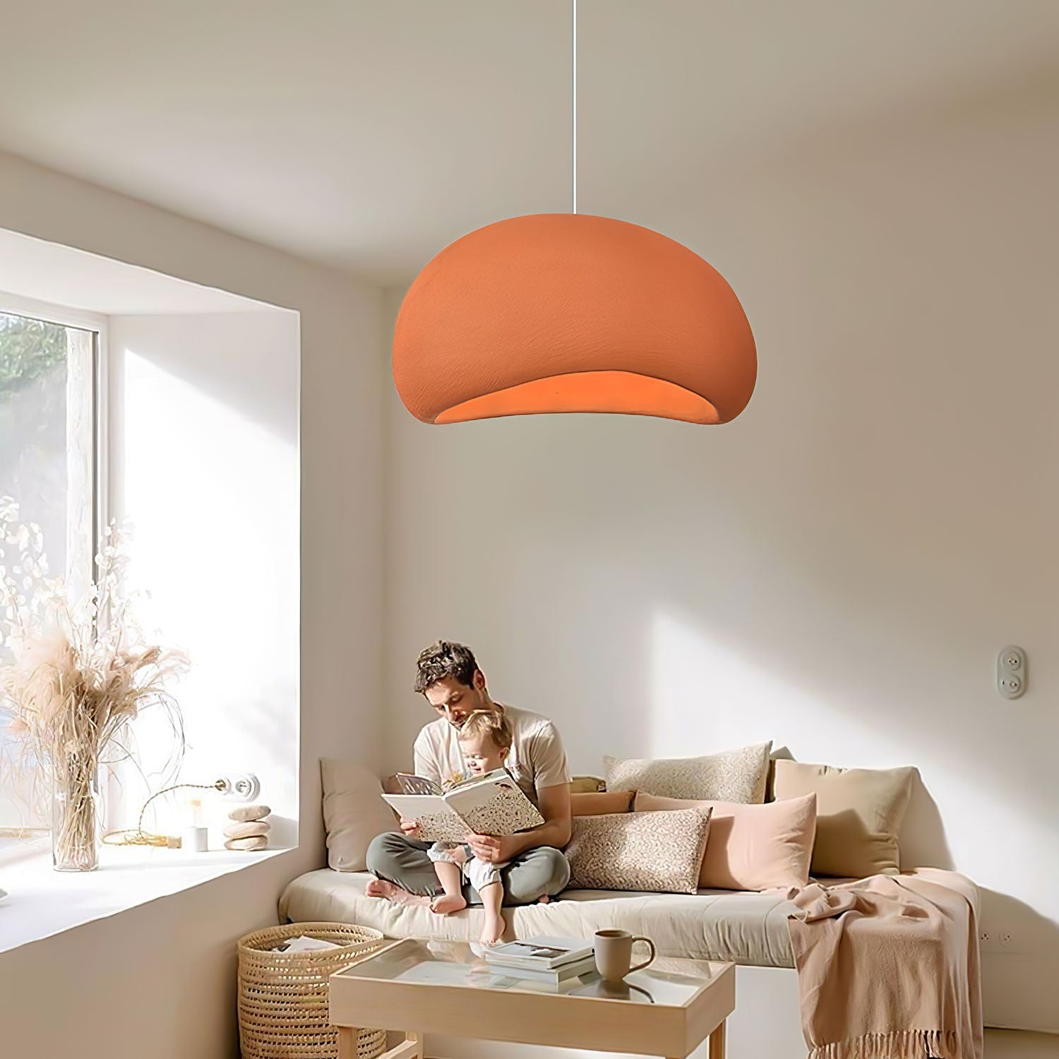 Ivinan Minimalist Cloud Style B Metal Pendant Light - Blowlighting