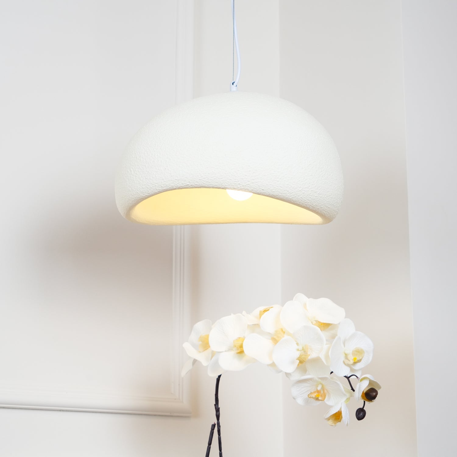 Ivinan Minimalist Cloud Style B Metal Pendant Light - Blowlighting