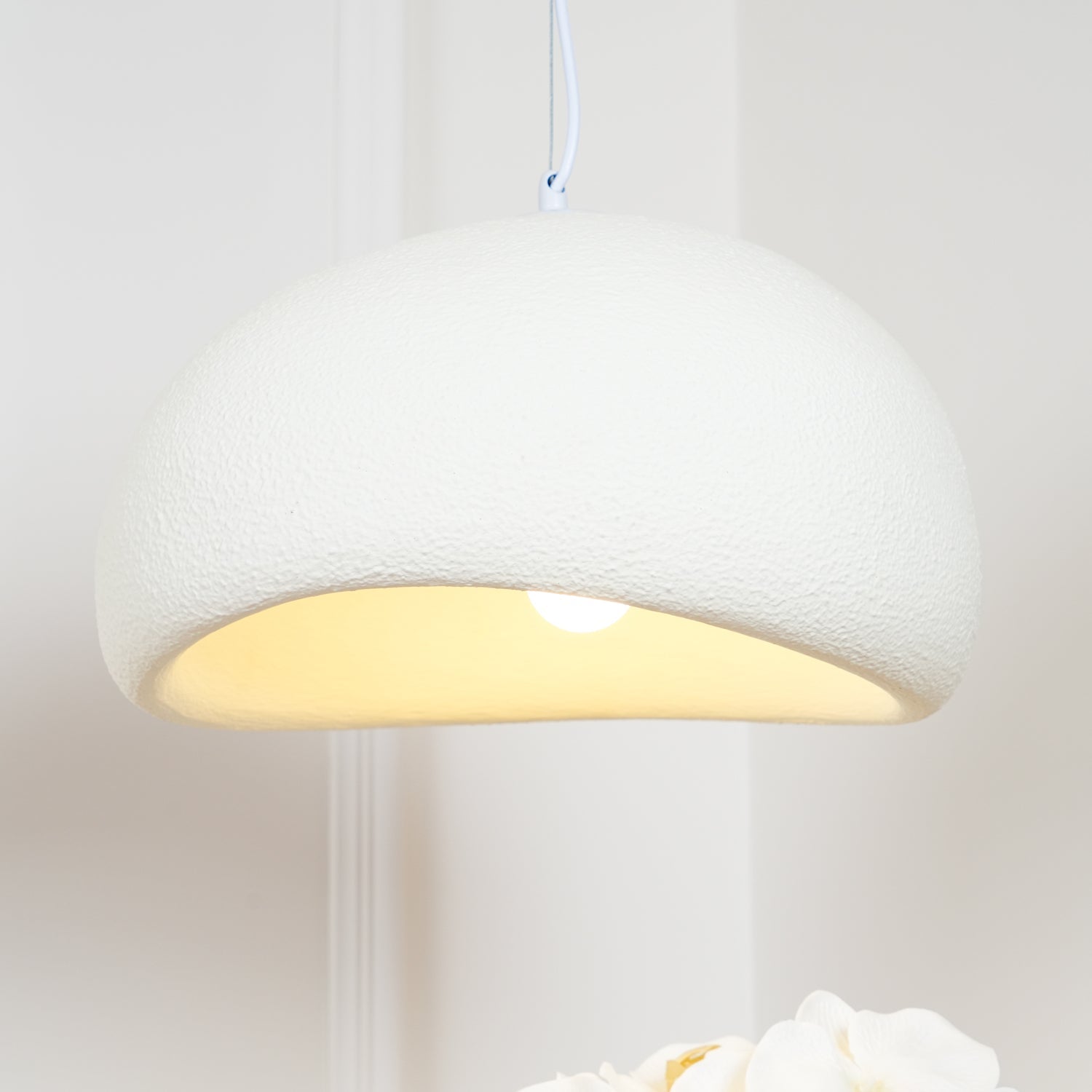 Ivinan Minimalist Cloud Style B Metal Pendant Light - Blowlighting