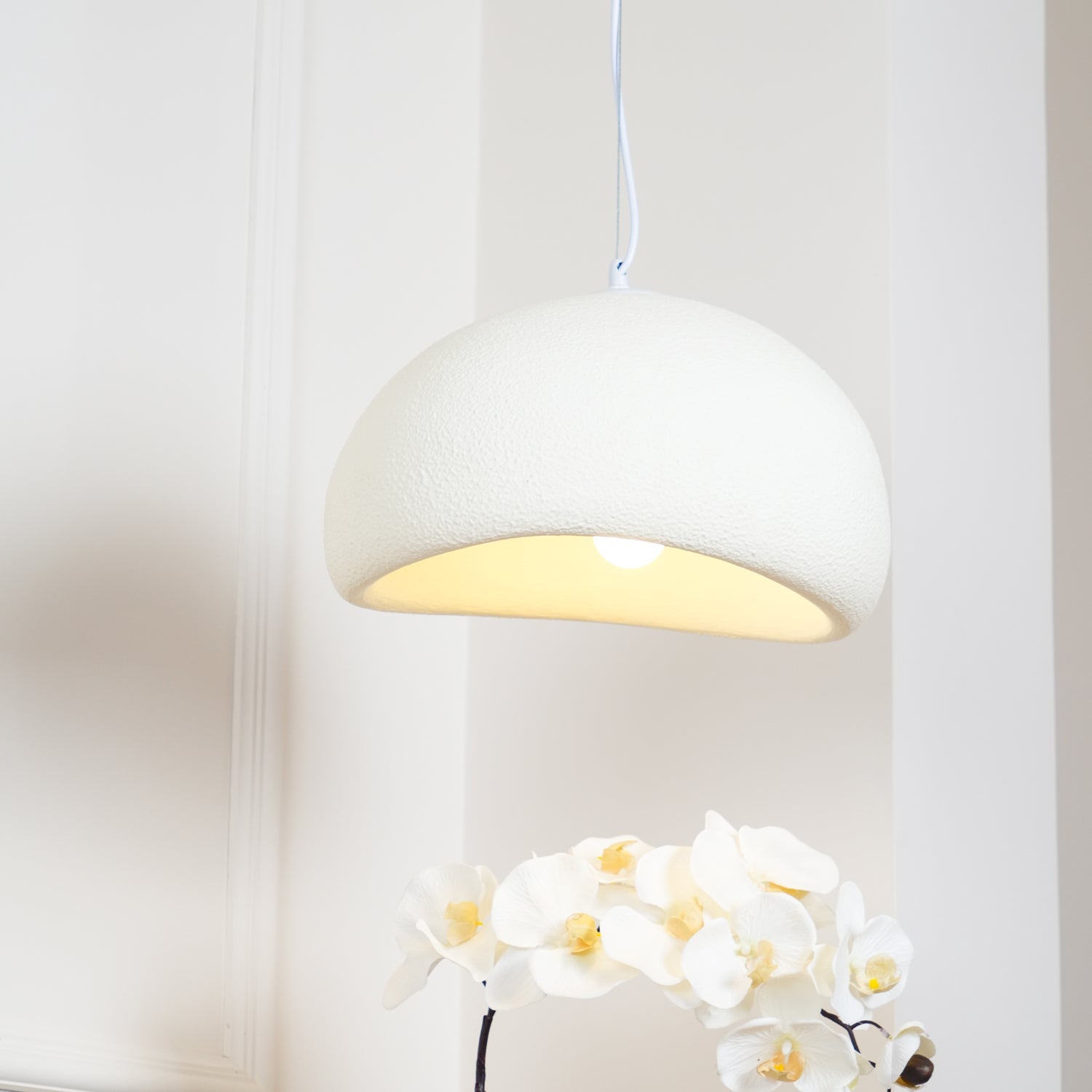 Ivinan Minimalist Cloud Style B Metal Pendant Light - Blowlighting