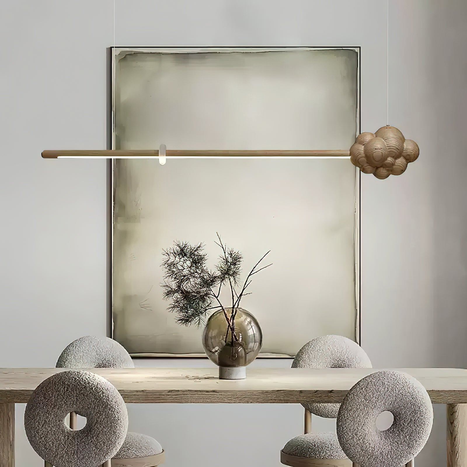 Cloud Stick Chandelier - Blowlighting