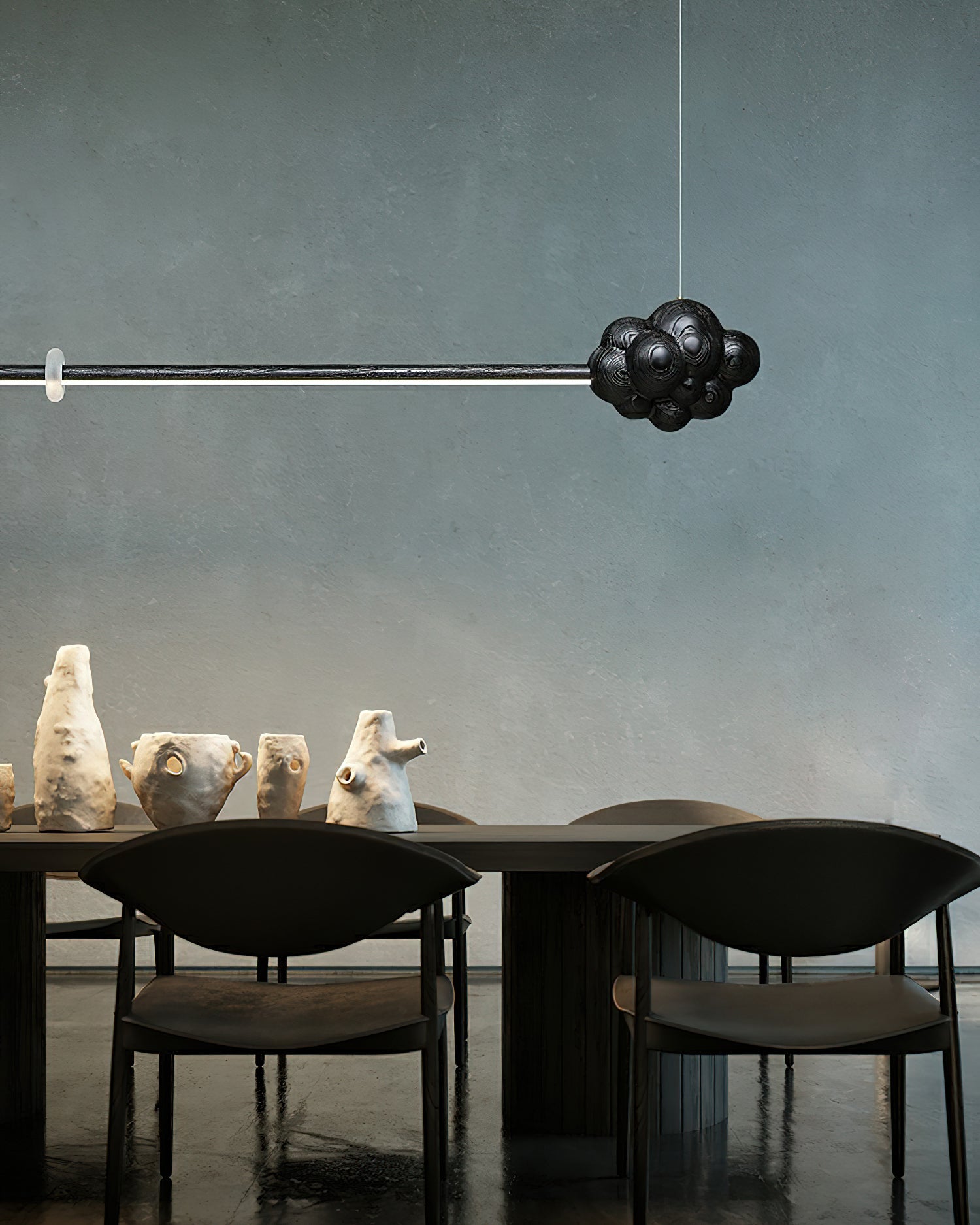 Cloud Stick Chandelier - Blowlighting
