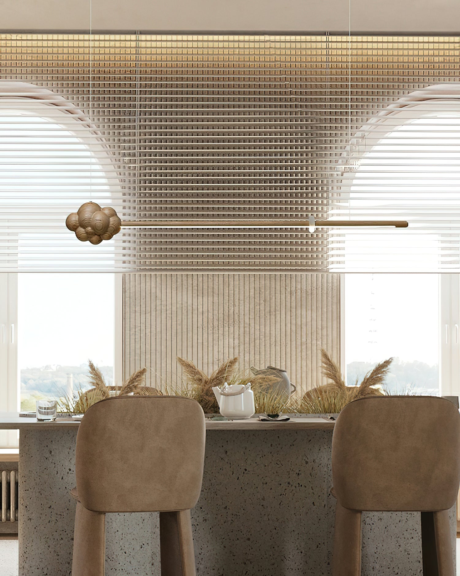 Cloud Stick Chandelier - Blowlighting