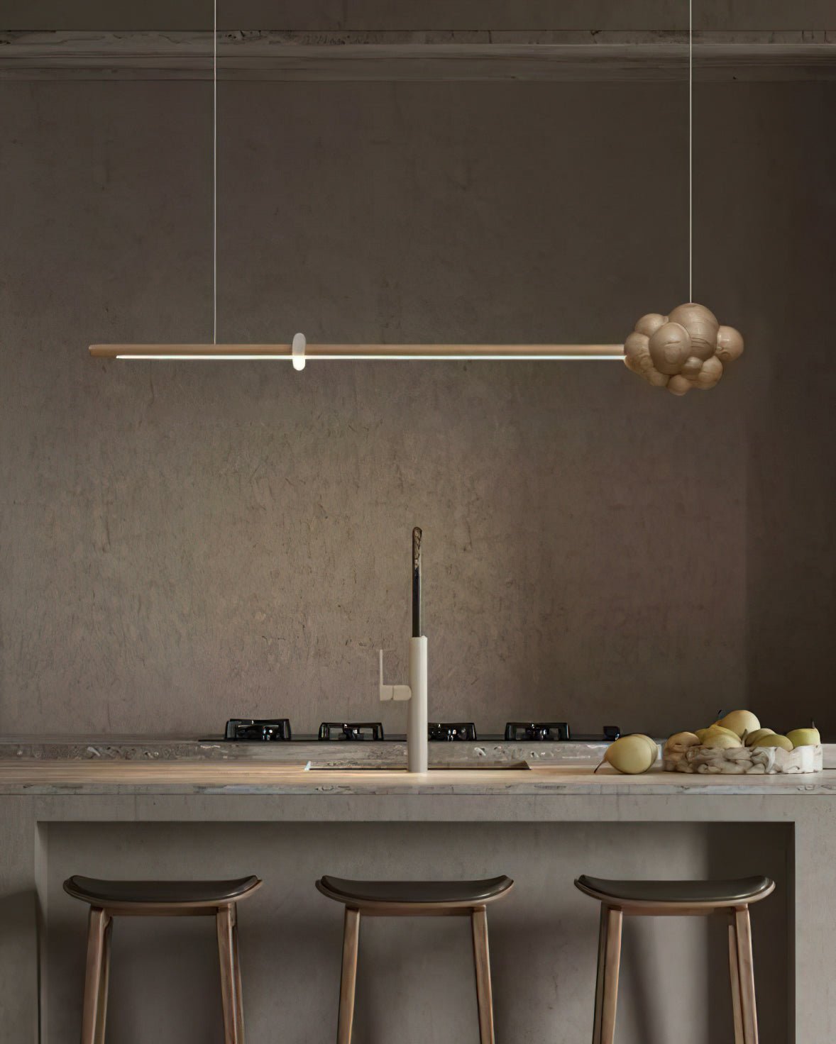 Cloud Stick Chandelier - Blowlighting