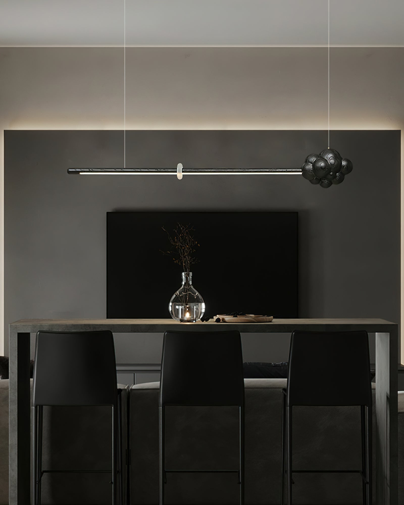 Cloud Stick Chandelier - Blowlighting