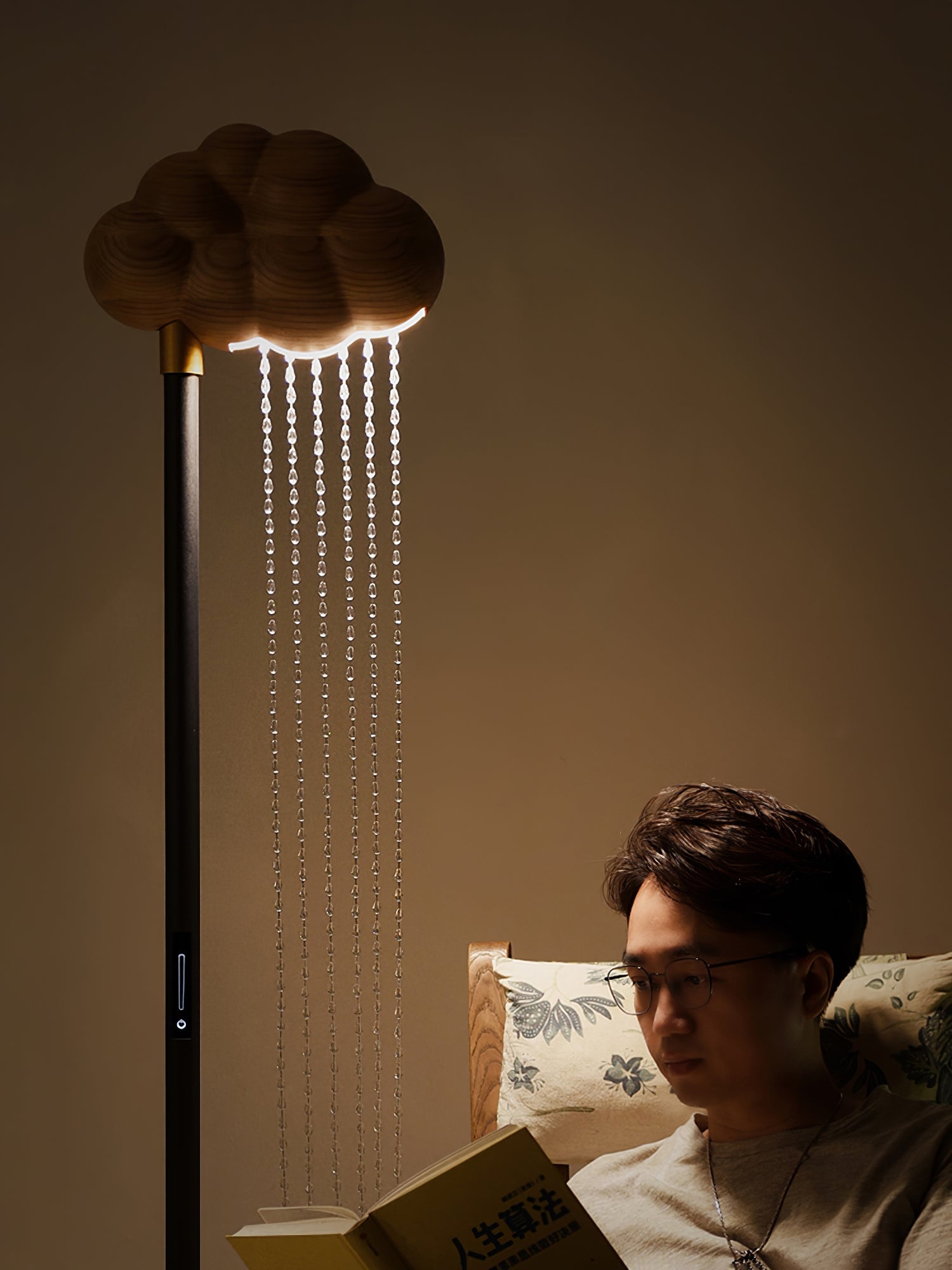 Orinyra Cloud-shaped Bronze Floor Lamp - Blowlighting