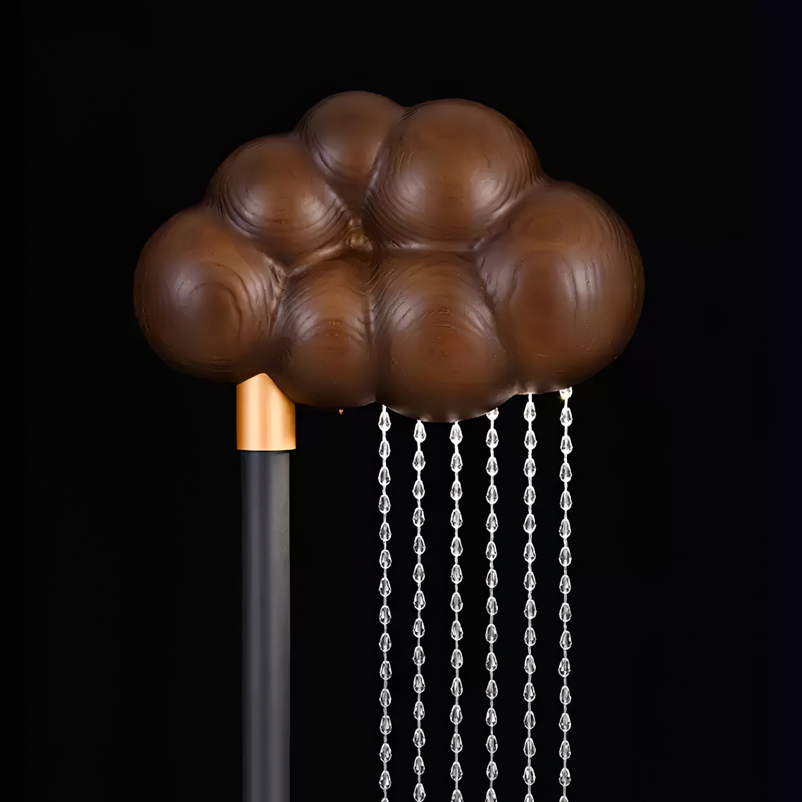 Orinyra Cloud-shaped Bronze Floor Lamp - Blowlighting