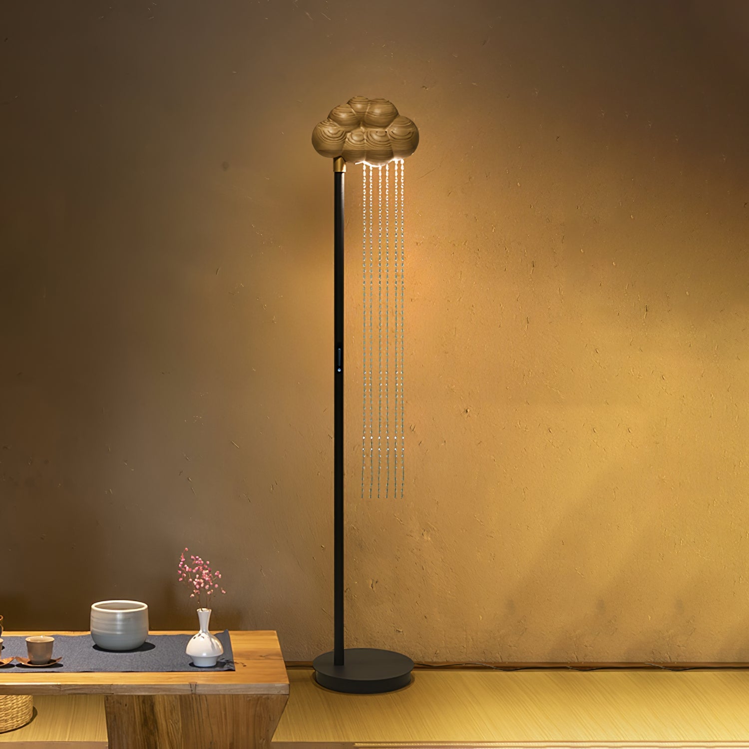 Orinyra Cloud-shaped Bronze Floor Lamp - Blowlighting