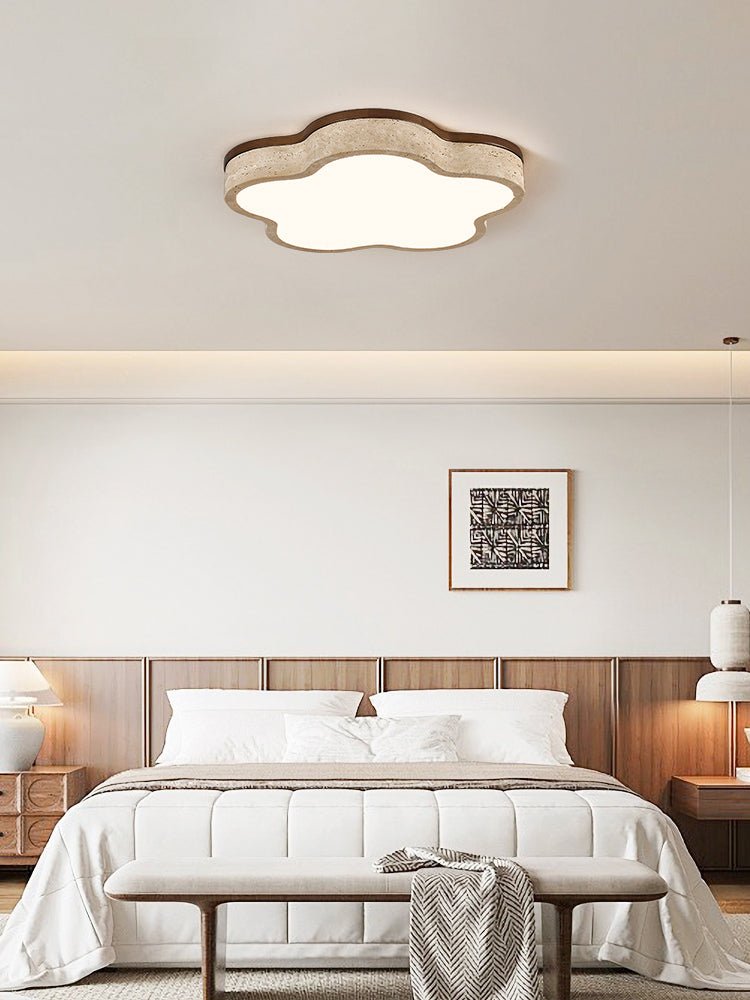 Cloudline Travertine Ceiling Lamp - Vakkerlight