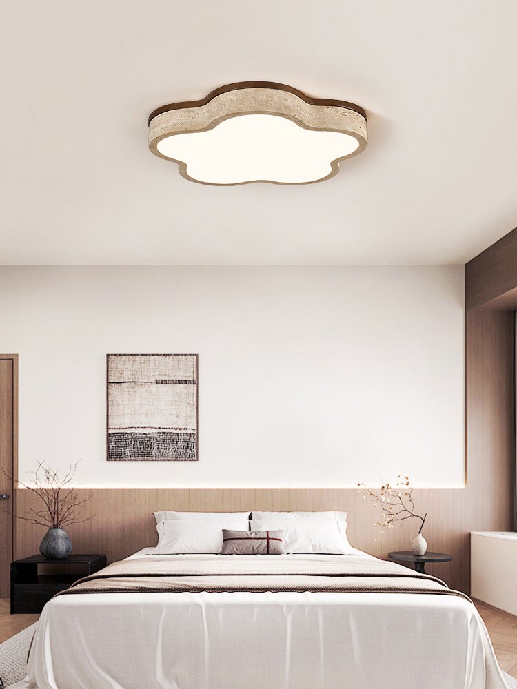 Cloudline Travertine Ceiling Lamp - Vakkerlight
