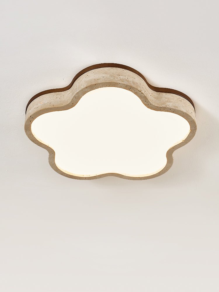 Cloudline Travertine Ceiling Lamp - Vakkerlight