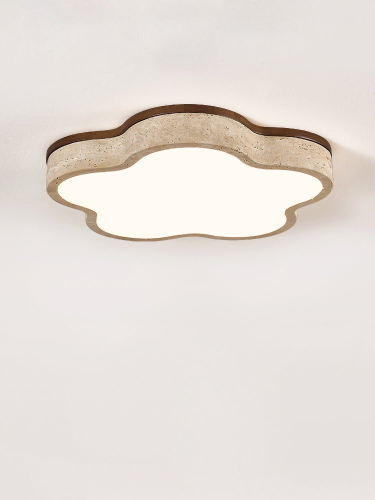 Cloudline Travertine Ceiling Lamp - Vakkerlight