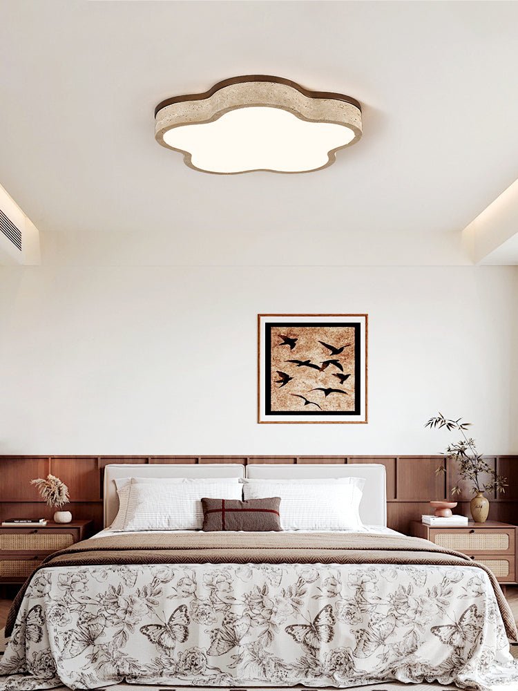Cloudline Travertine Ceiling Lamp - Vakkerlight