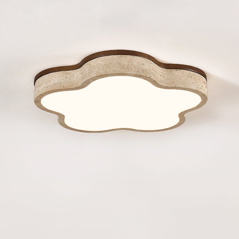 Cloudline Travertine Ceiling Lamp - Vakkerlight