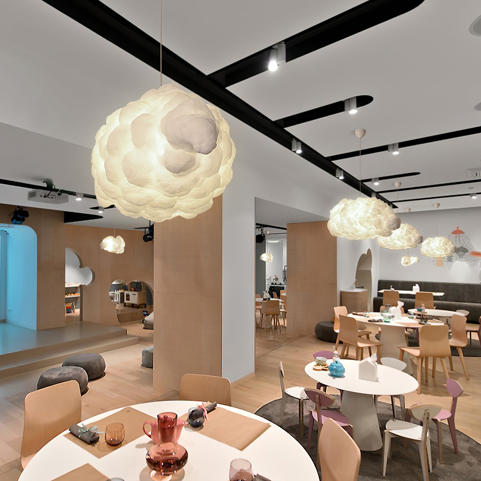 Cloudy Pendant Light - Blowlighting