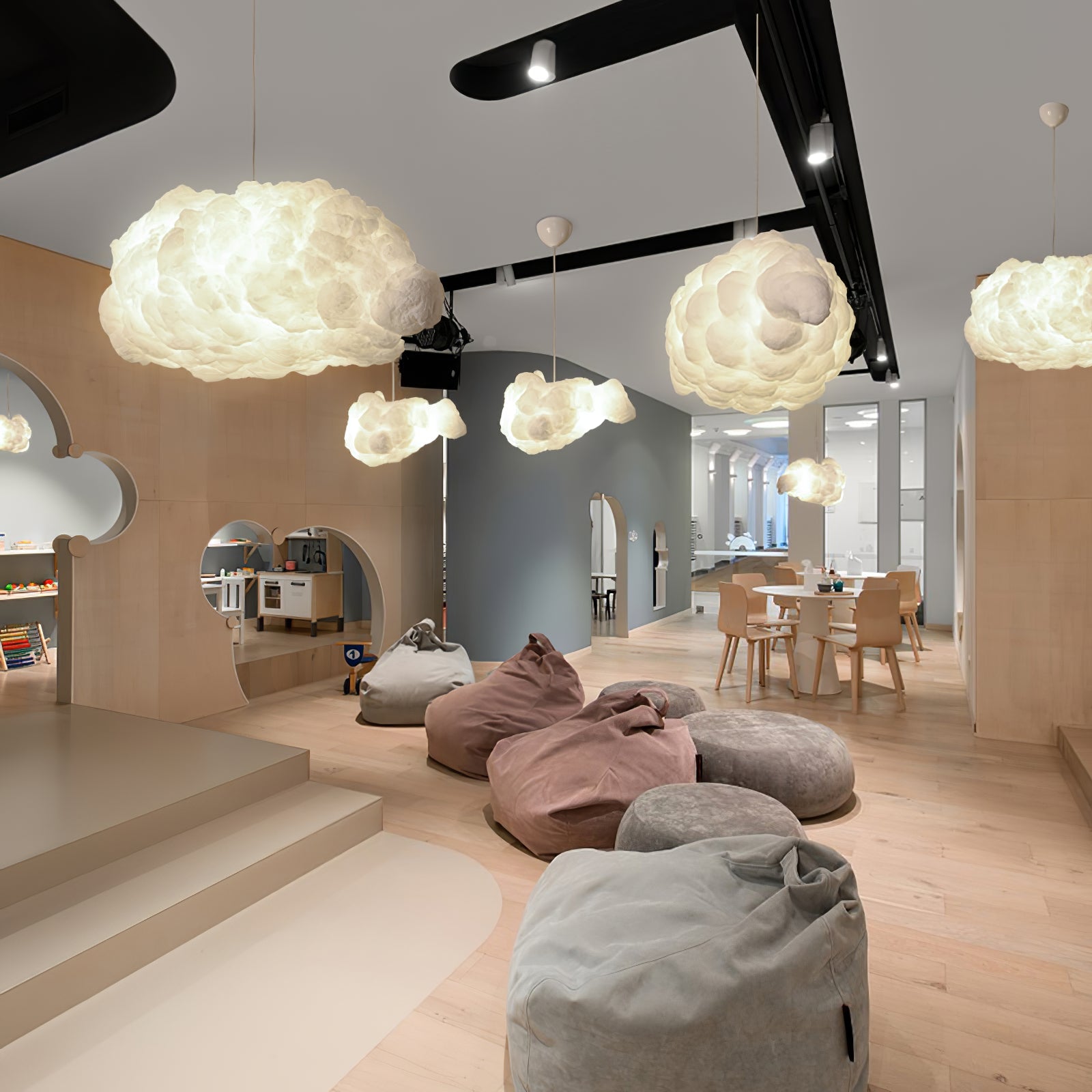 Cloudy Pendant Light - Blowlighting
