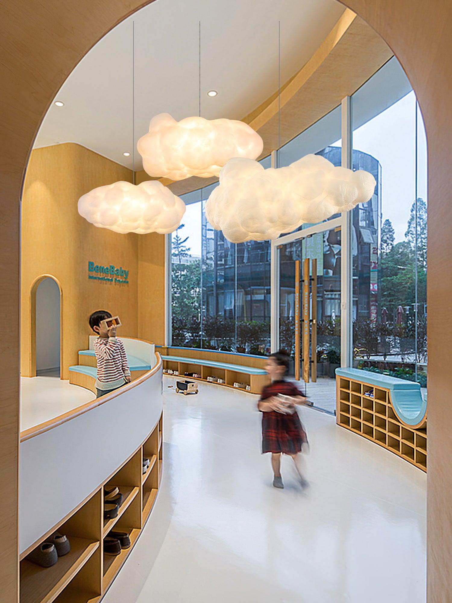 Cloudy Pendant Light - Blowlighting