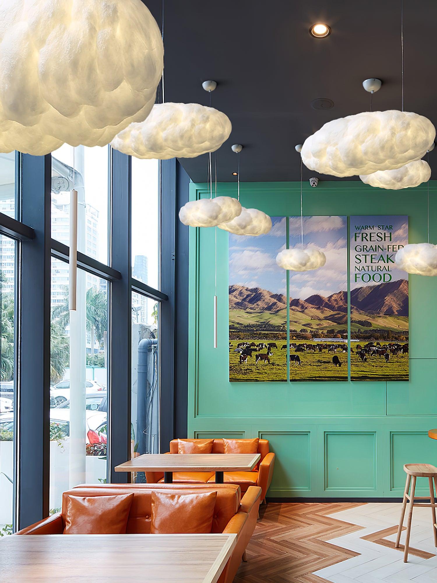 Cloudy Pendant Light - Blowlighting