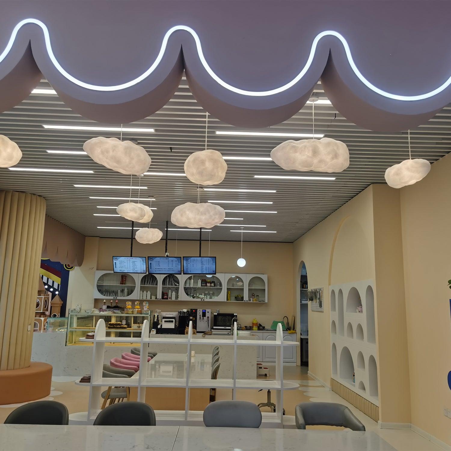 Cloudy Pendant Light - Blowlighting