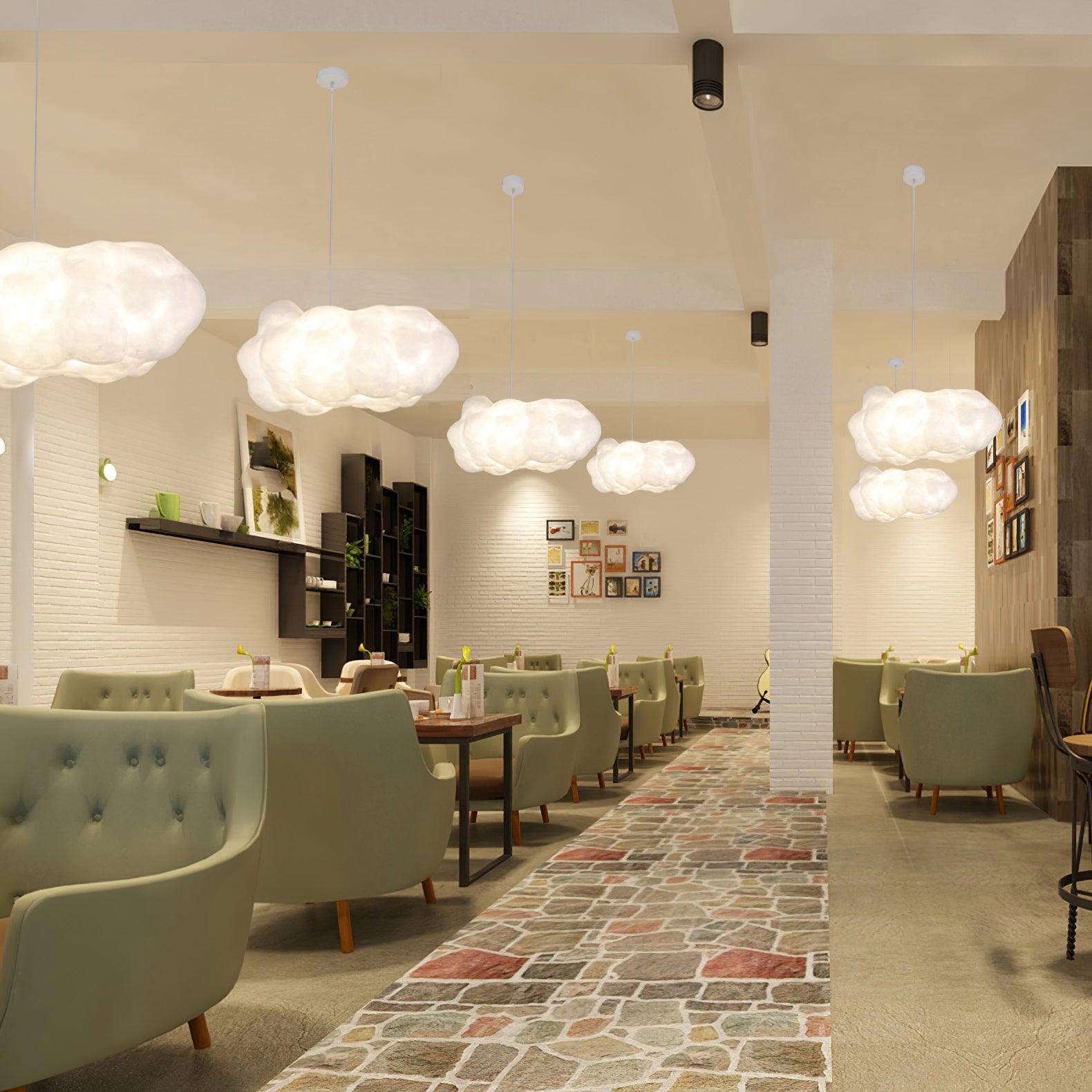 Cloudy Pendant Light - Blowlighting
