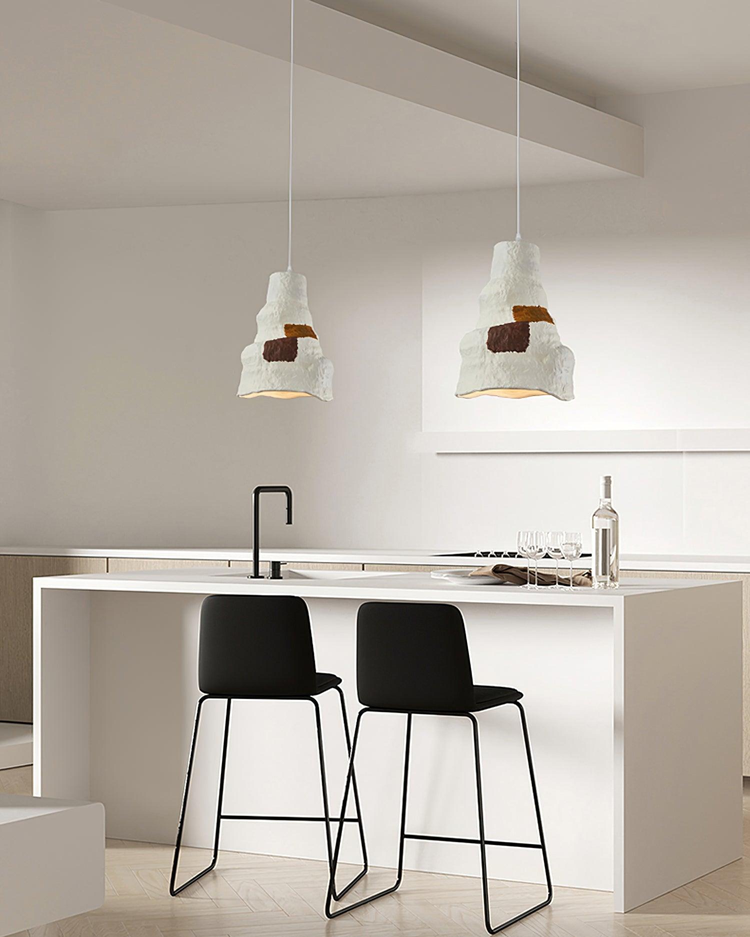 Terra Rustic Resin Pendant Lamp - Blowlighting