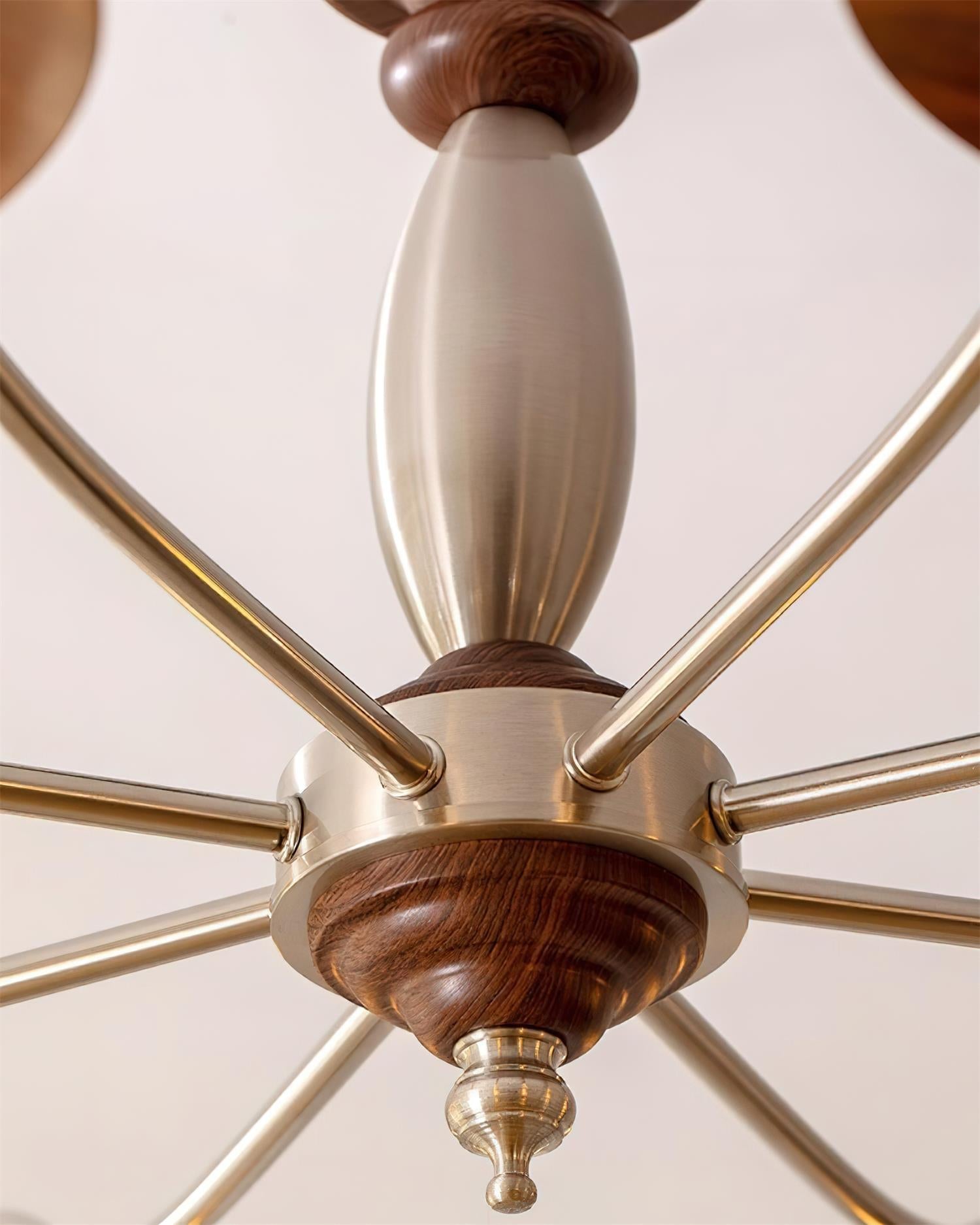 Coachlight Classic Metal Globe Chandelier