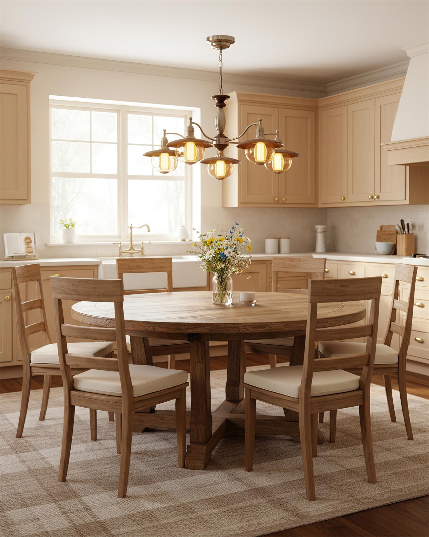 Coachlight Classic Metal Globe Chandelier