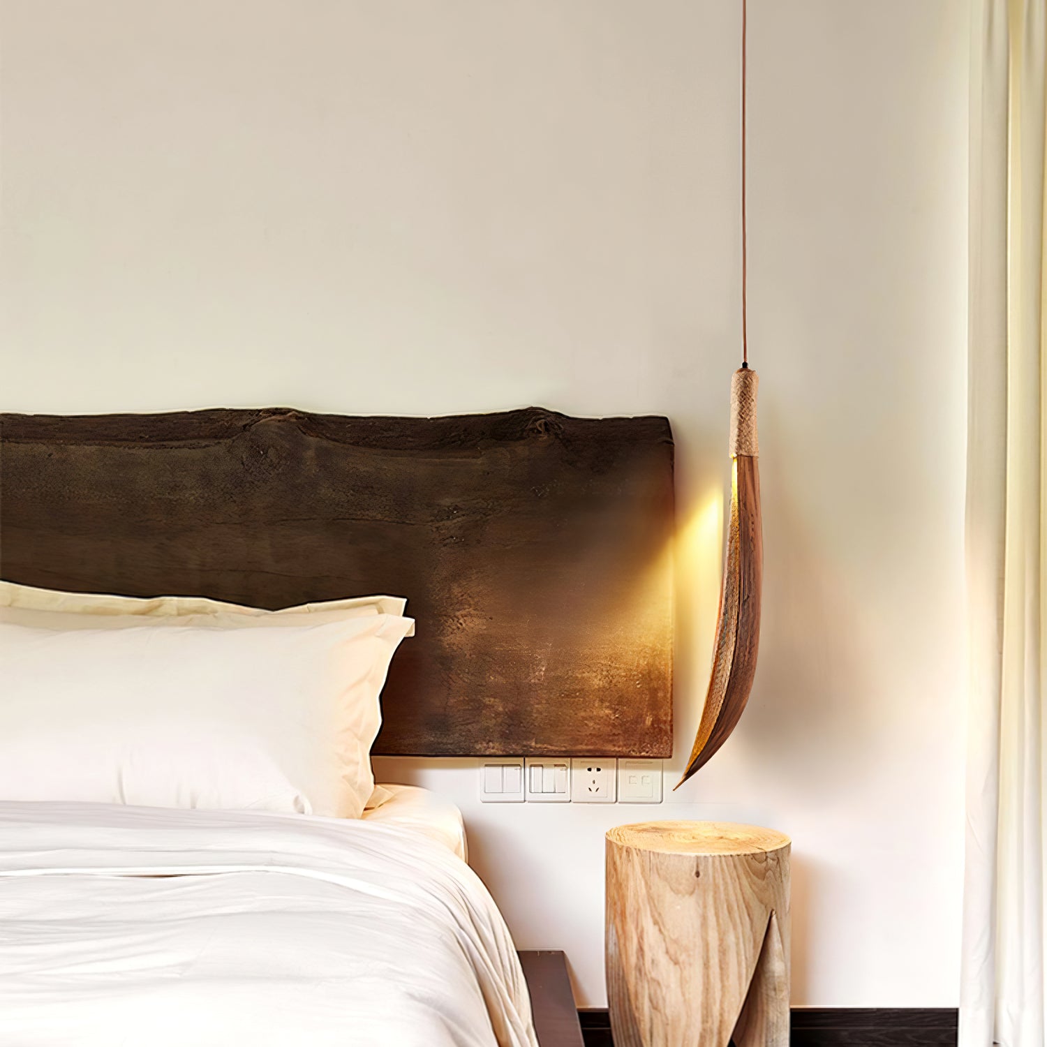 Cocoa Leaf Pendant Lamp - Blowlighting