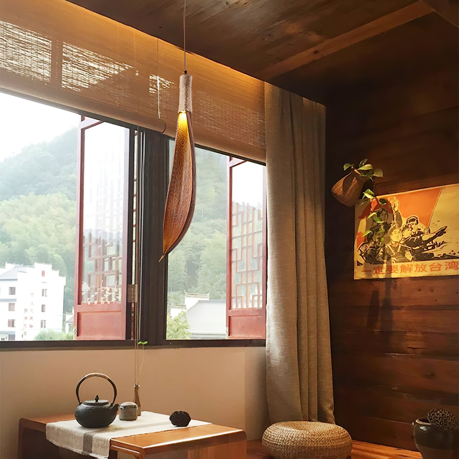 Cocoa Leaf Pendant Lamp - Blowlighting
