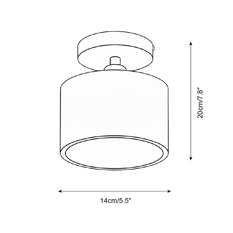ArborLume Elegant Wood Ceiling Lamp
