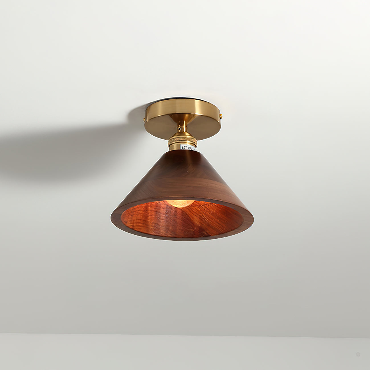 ArborLume Elegant Wood Ceiling Lamp