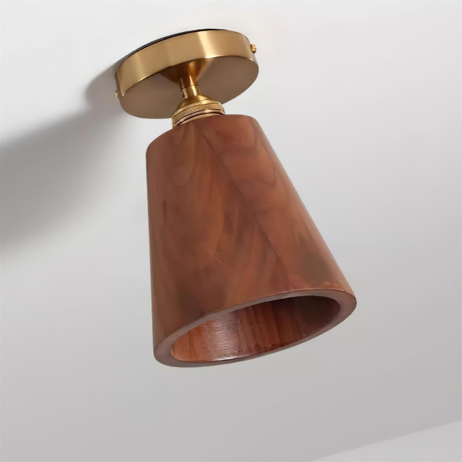ArborLume Elegant Wood Ceiling Lamp