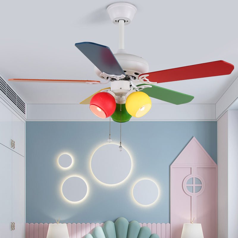 Carlo Playful Ceiling Fan Light - Blowlighting
