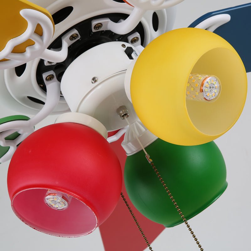 Carlo Playful Ceiling Fan Light - Blowlighting